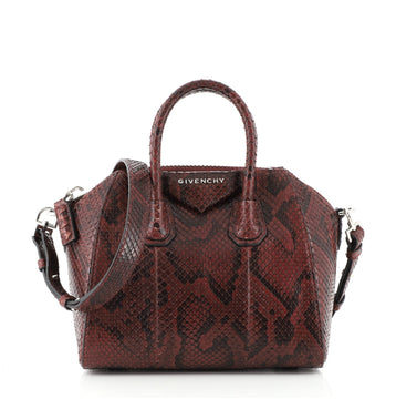 Givenchy Antigona Bag Python Mini