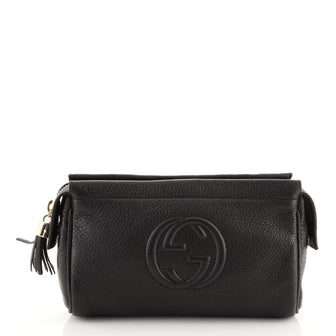 Gucci Soho Toiletry Pouch Leather Small