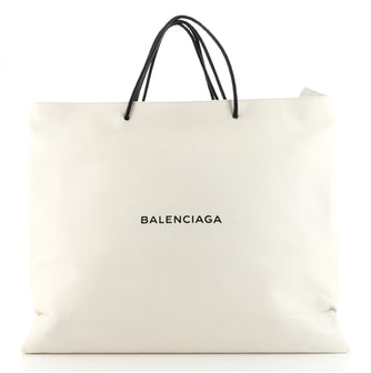 Balenciaga Shopping Tote Leather East West