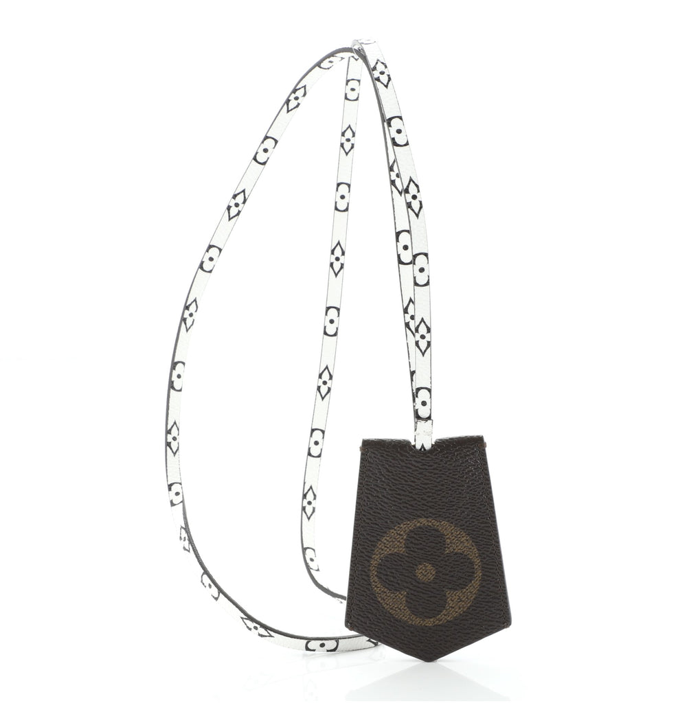 Louis Vuitton, Accessories, Louis Vuitton Giant Monogram Reverse Key  Lanyard Clochette