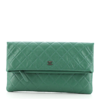 Chanel Beauty CC Clutch Quilted Caviar