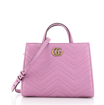 Gucci GG Marmont Tote Matelasse Leather Small
