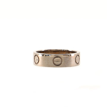 Cartier Love Band Ring 18K White Gold