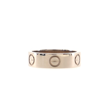 Cartier Love Band Ring 18K White Gold