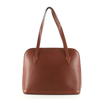 Louis Vuitton Lussac Handbag Epi Leather
