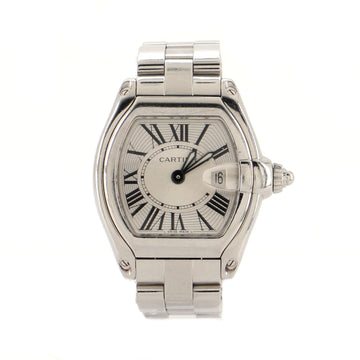 Cartier Roadster Quartz Watch Stainless Steel 30