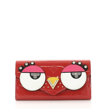 Louis Vuitton Sarah Wallet NM Limited Edition Lovely Birds Monogram Vernis