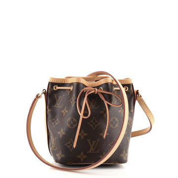 Louis Vuitton Noe Handbag Monogram Canvas Nano