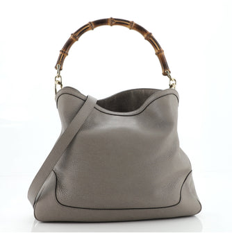 Gucci Diana Bamboo Convertible Shoulder Bag Leather Medium
