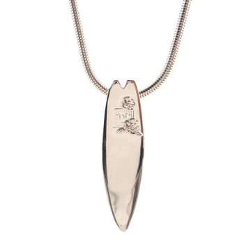 Chanel Surfboard Pendant Necklace Metal