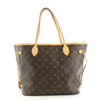 Louis Vuitton Neverfull NM Tote Monogram Canvas MM