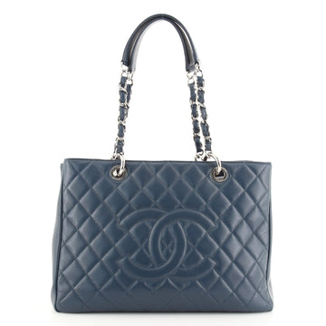 Chanel Grand Shopping Tote Quilted Caviar