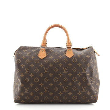 Louis Vuitton Speedy Handbag Monogram Canvas 35