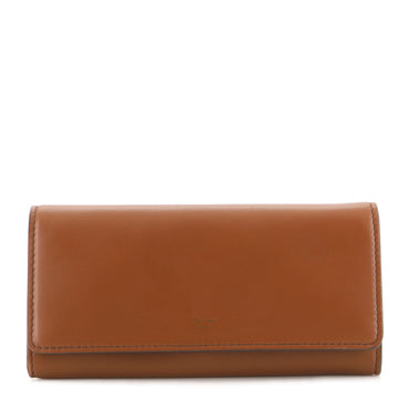 Celine Flap Wallet Leather Large