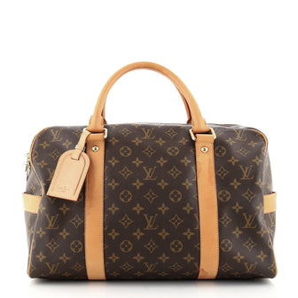 Louis Vuitton Carryall Handbag Monogram Canvas