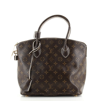 Louis Vuitton Lockit Handbag Monogram Fetish Canvas