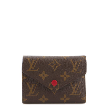 Louis Vuitton Compact Victorine Wallet Monogram Canvas