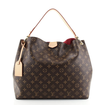 Louis Vuitton Graceful Handbag Monogram Canvas MM