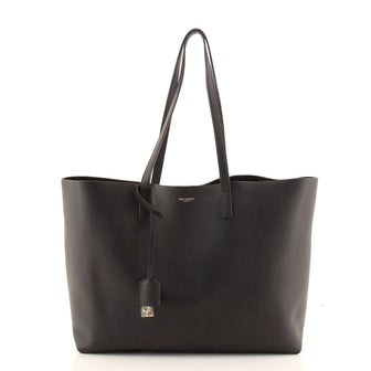 Saint Laurent Shopper Tote Leather Large