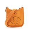 HERMES EVELYNE 2PM Clemence leather Orange □H Engraving Shoulder bag 5 –  BRANDSHOP-RESHINE