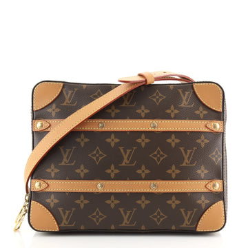 Louis Vuitton Soft Trunk Messenger Bag Monogram Canvas PM