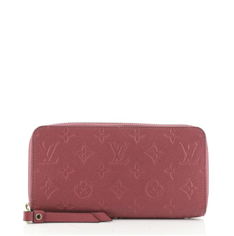 Louis Vuitton Zippy Wallet Monogram Empreinte Leather