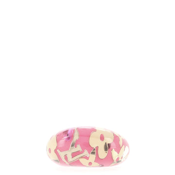 Louis Vuitton Inclusion Ring Resin with Crystals