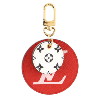 Louis Vuitton Round Illustre Keychain Limited Edition Colored Monogram Giant