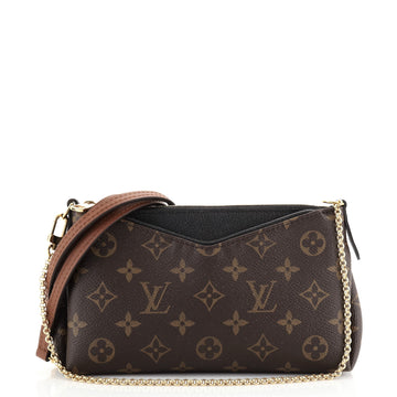 Louis Vuitton Pallas Clutch Monogram Canvas