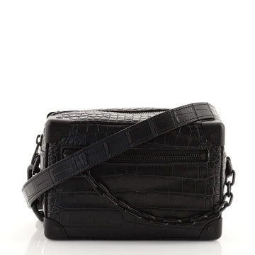 Louis Vuitton Soft Trunk Bag Alligator Mini