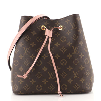 Louis Vuitton NeoNoe Handbag Monogram Canvas MM