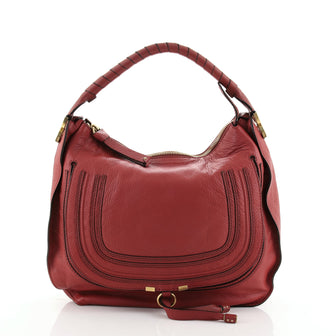 Chloe Marcie Hobo Leather Large