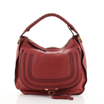 Chloe Marcie Hobo Leather Large