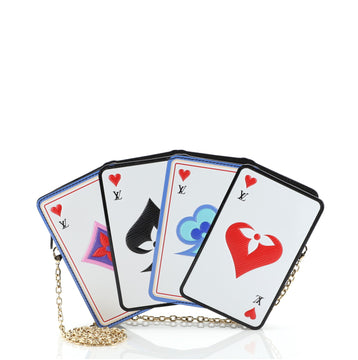 Louis Vuitton Game On Cartes Pochette Epi Leather and Reverse Monogram Canvas