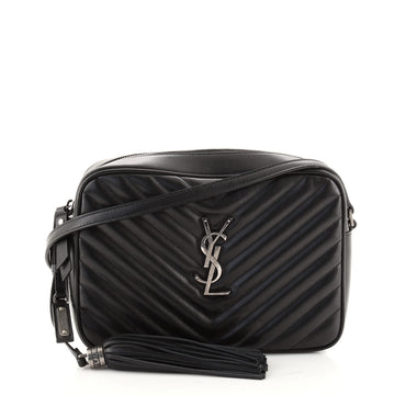 Saint Laurent Lou Camera Bag Matelasse Chevron Leather Small