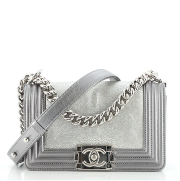 Chanel Boy Flap Bag Stingray Small