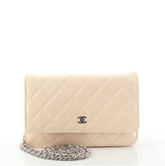 Chanel Wallet on Chain Quilted Patent
