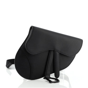 Christian Dior Ultra Matte Saddle Belt Bag Leather