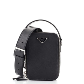 Prada Brique Crossbody Bag Saffiano Leather Medium