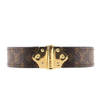 Louis Vuitton Nano Monogram Bracelet Monogram Canvas and Metal