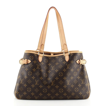 Louis Vuitton Batignolles Handbag Monogram Canvas Horizontal