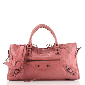 Balenciaga Part Time Classic Studs Bag Leather
