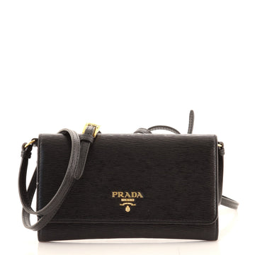 Prada Wallet on Strap Vitello Move Small