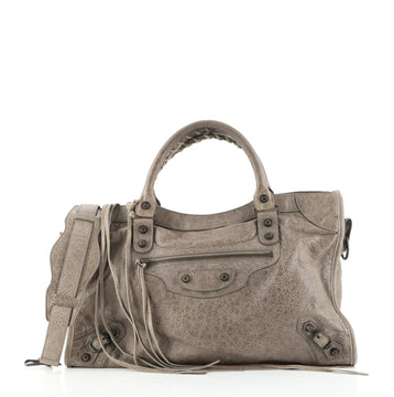 Balenciaga City Classic Studs Bag Leather Medium