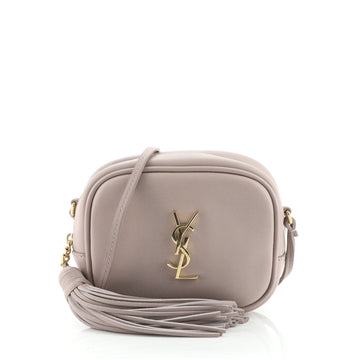 Saint Laurent Classic Monogram Blogger Crossbody Bag Leather Small