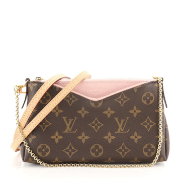 Louis Vuitton Pallas Clutch Monogram Canvas
