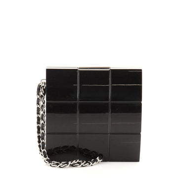 Chanel CC Chain Minaudiere Tiled Lucite