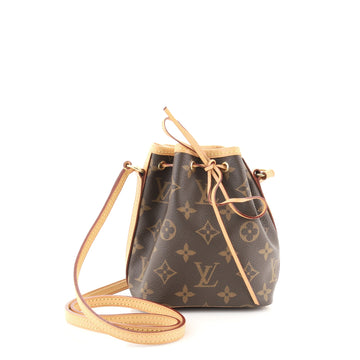 Louis Vuitton Noe Handbag Monogram Canvas Nano