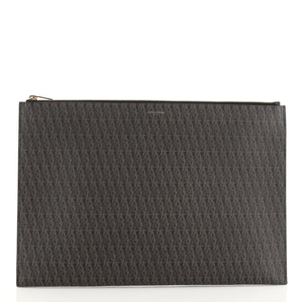 Saint Laurent Zip Pouch Monogram Canvas Large