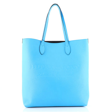 Burberry Remington Tote Embossed Leather Tall